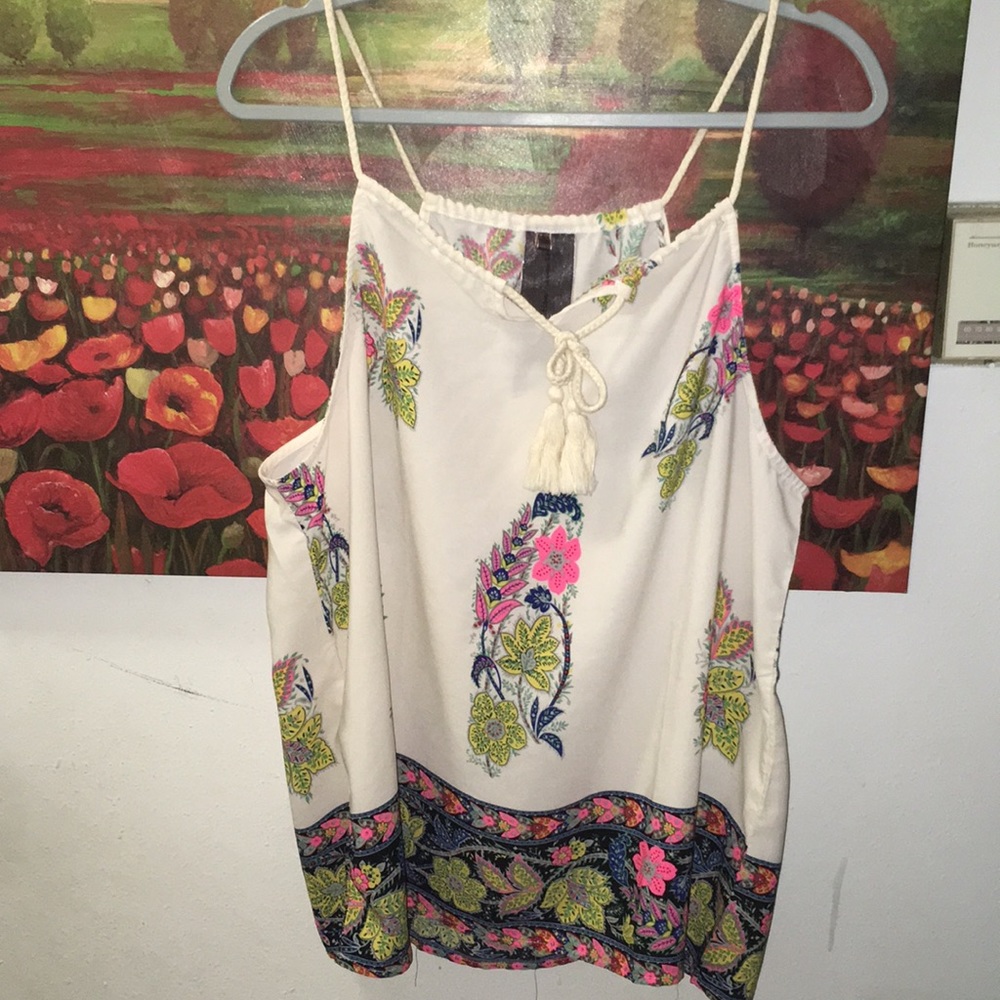 Beautiful summer tank top.